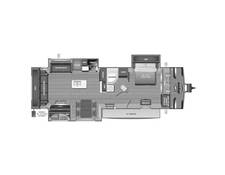 2024 Jayco Jay Flight 340RLK Travel Trailer at Interstate RV Sales & Service, Inc. STOCK# 1585 Floor plan Image